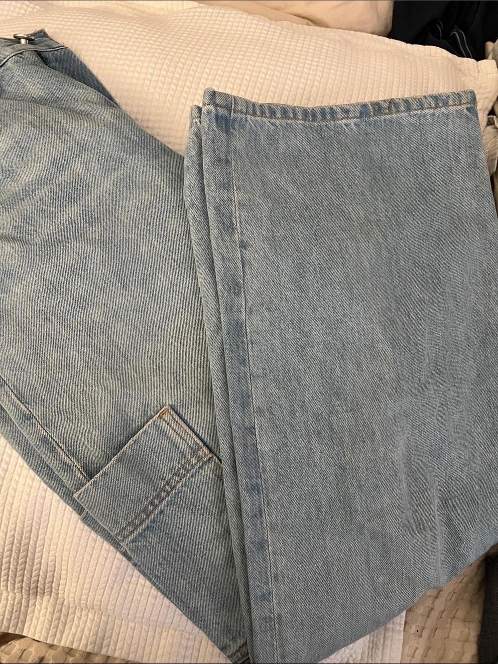 Frame Denim Light Blue Women’s- Cargo Jeans, Size27.